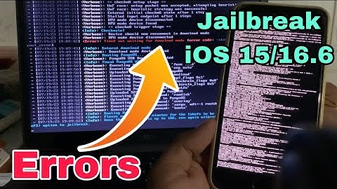 Palera1n for Windows Jailbreak iOS 15 - iOS 16.6 but for errors | How to fix errors Jailbreak?
