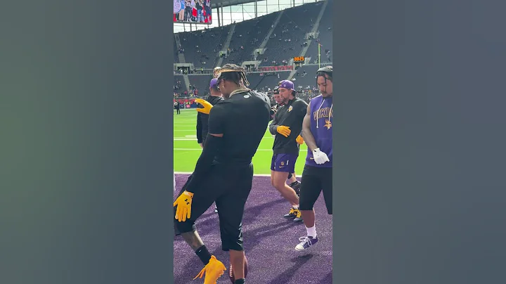 Vikings Wide Receivers are ready to play 👊