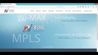 How to download BSNL Bills -New BSNL Land Line /Gsm / CDMA / Wimax screenshot 4
