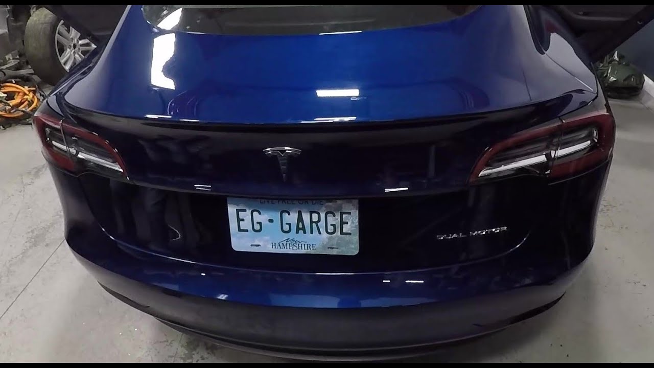 GIUD Tesla Model 3 2024 2025 Scatola Portaoggetti da Braccioli