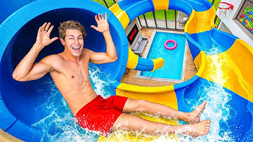 I Built 10 EXTREME Rooms in My House!