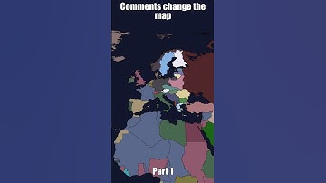 Comments change the map -  part 1  #history #map #geography #memes #earth #shorts