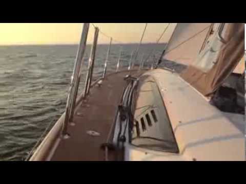 Jeanneau 57 Yacht Under Sail video footage By: Ian Van Tuyl at IVTyachtsales.com