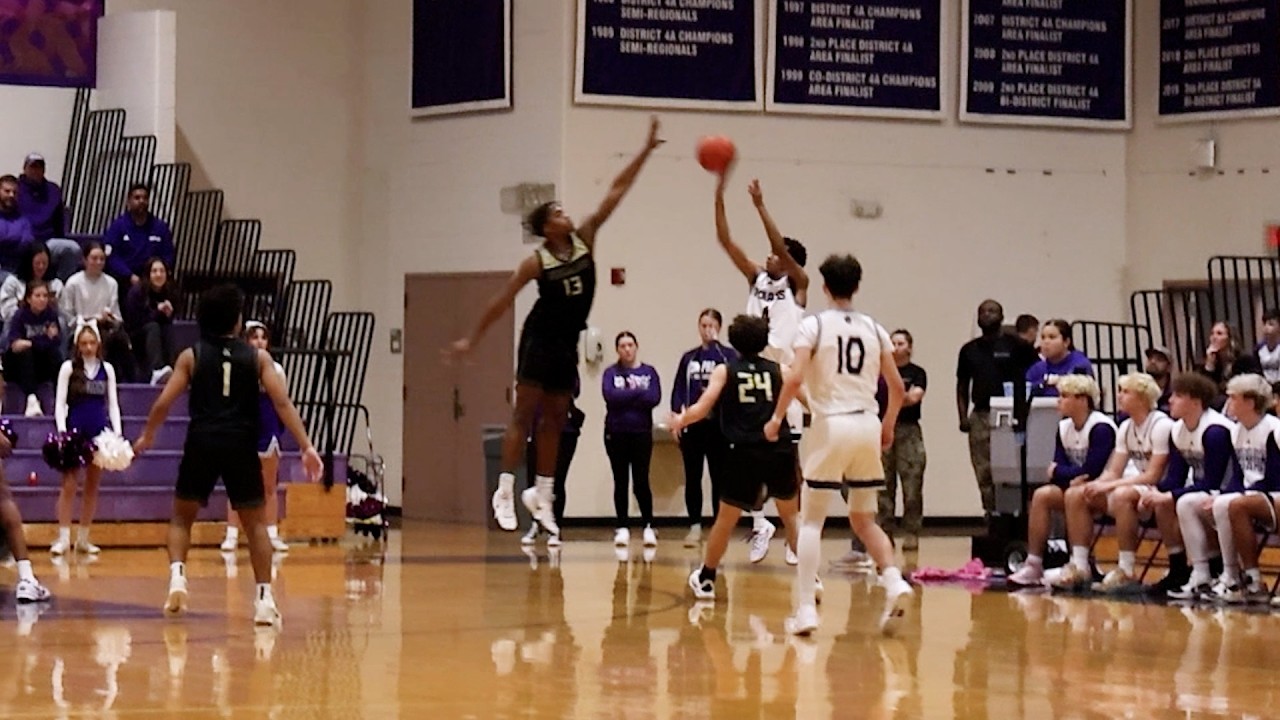Nederland HS Boys Basketball vs. School Rival Port Neches Groves