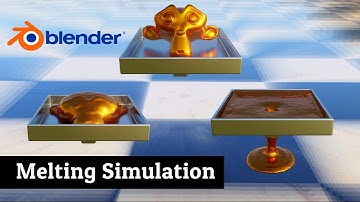 Melting Simulation | Blender 3.3 Tutorial