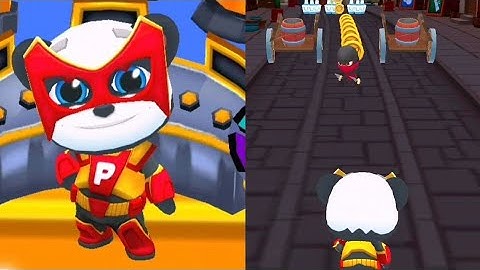 Panda Hero Run Game Gameplay