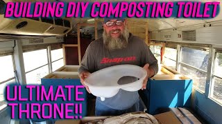 A CHEAP COMPOSTING TOILET SYSTEM? | Throne Composting Toilet | Offgrid DIY