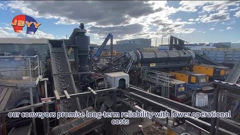 Tough Environment Rugged Inclined Conveyors for Metal Recycling and Ore Transport