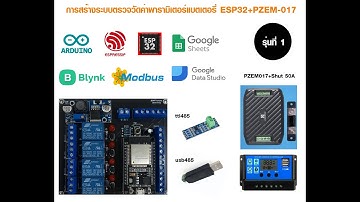 อบรมการสร้างระบบตรวจวัดค่าพารามิเตอร์แบตเตอรี่ ESP32+PZEM017 รุ่นที่ 1 ครั้งที่ 2
