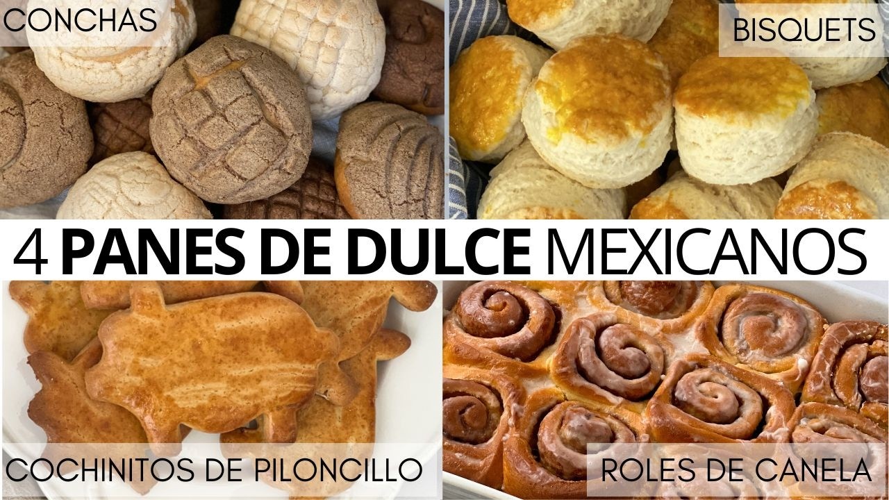 4 PANES MEXICANOS paso a paso