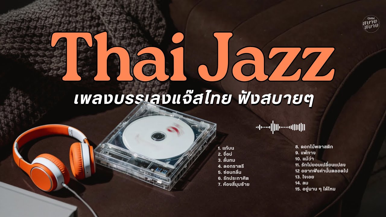 เพลงบรรเลงแจ๊ส รวมเพลงไทย ฟังสบายๆ | THAI JAZZ MIX! | เพลงฮิตtiktok