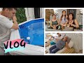 ASPIRAMOS la PISCINA + 🎁CELEBRACIÓN de CUMPLEAÑOS🎊 // Vlog
