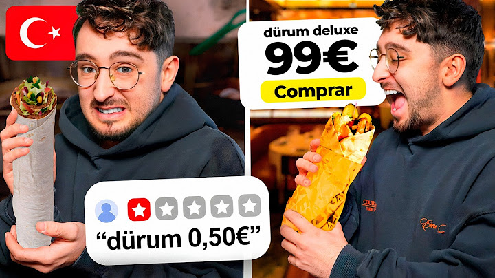 Kebab 100€ vs Kebab 1€ in Turquía 🇹🇷