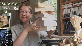 my summer reading list, bookshopping in niagara-on-the-lake, the poisonwood bible, & writing update