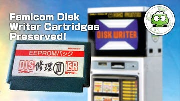 Famicom Disk Writer Cartridge Preserved! | Forest of Illusion