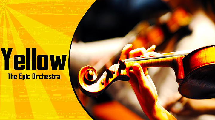 Yellow Orchestral version - Orchestral performance video thumbnail