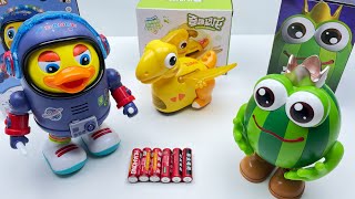 Unboxing The Electric Space Duck  Dancing Watermelon Frog Prince  Dancing Pterosaur  Asmr