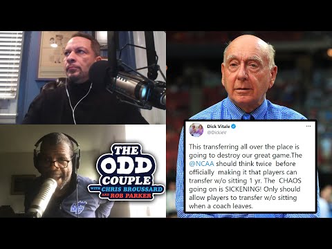 Dick Vitale Says NCAA Transfer Portal is Chaotic and Sickening | THE ODD COUPLE