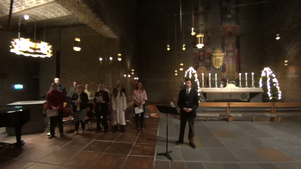 O Helga Natt - Harald Carlinger - Julnattskören - Midnattsmässan Markuskyrkan 251224