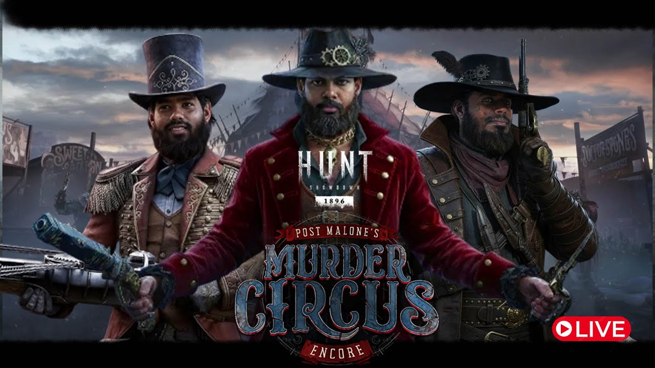🔥 HUNT: SHOWDOWN 1896 LIVE – Post Malone’s Murder Circus (NEW SEASON ...