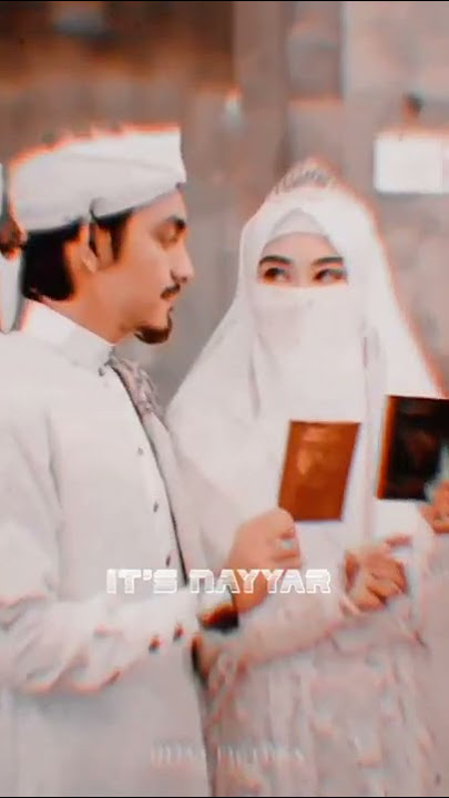 Muslim couple WhatsApp status🥀🥰 Islamic Couple status video🤗 Nikah status🥀🥰 #hijabgirlswtsapstatus