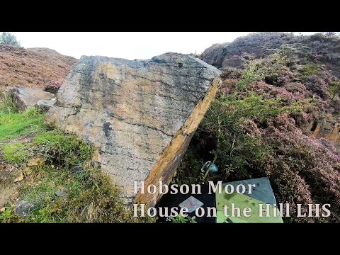 Hobson Moor Bouldering House on the Hill LHS 7a and The Rib 5b