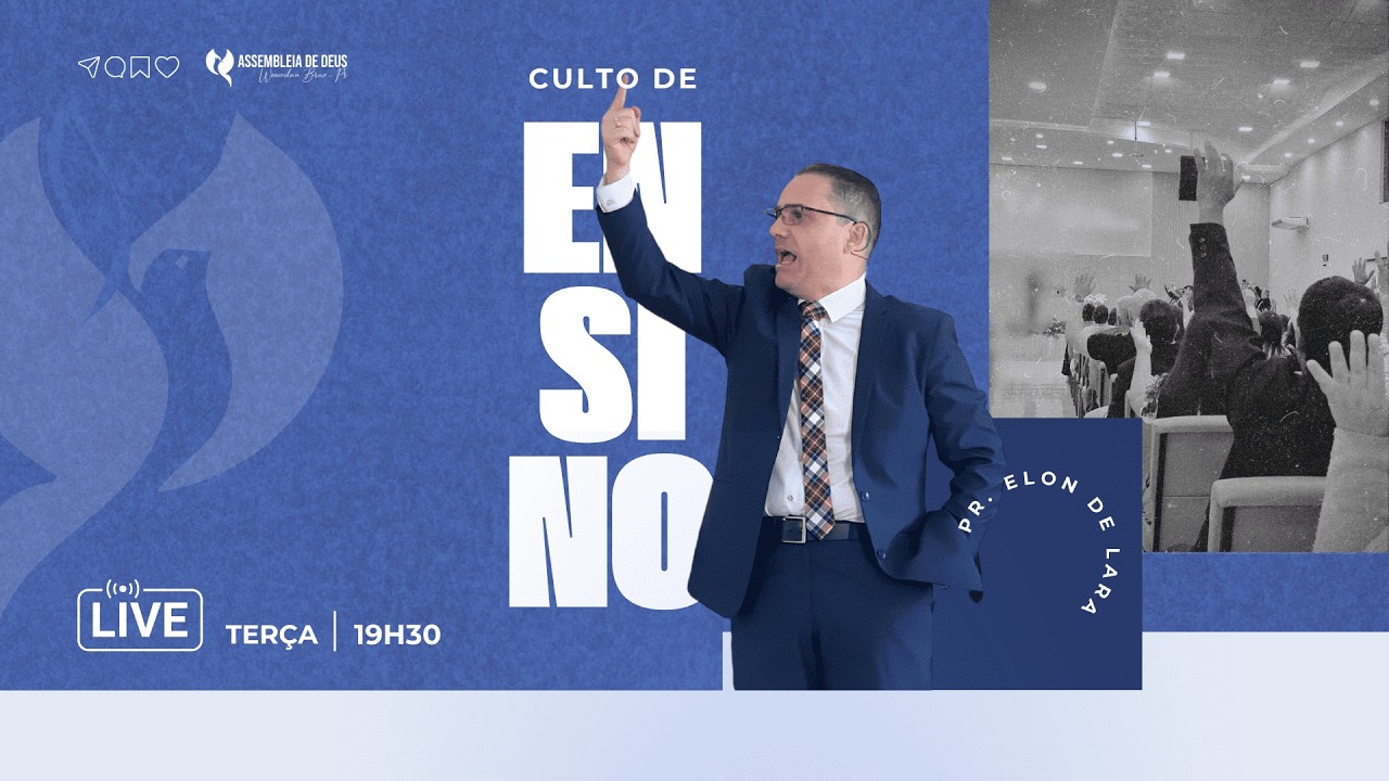 CULTO DE ENSINO // 02-06-2026 // PR. ELON DE LARA