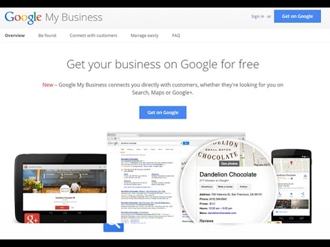 create a business google