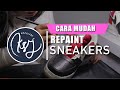 NEWBIE PENGEN BISA REPAINT SNEAKER? BASIC TUTORIAL BAHAN CANVAS
