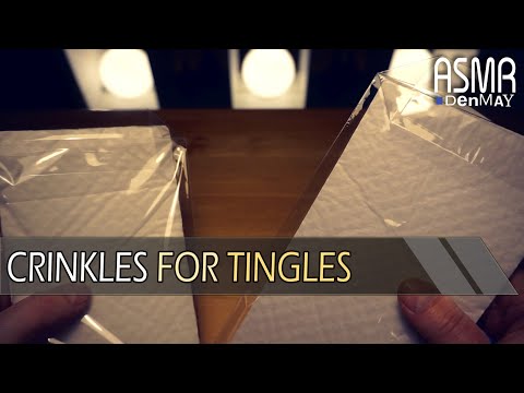 ASMR • Crinkles For Your Tingles • *crinkle* *crinkle* (NO TALKING)