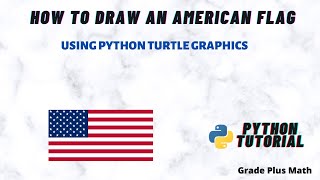 How to draw an American flag