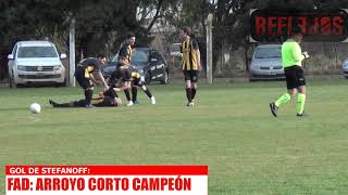 Arroyo Corto Campeón del FAD