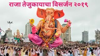 Raja Tejukayacha Visarjan 2019 | Mumbai Attractions | Vimal Shah