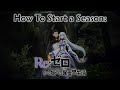 How to Start a New Season: Re;Zero Season 2