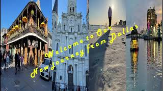 Weekend Trip from Dallas | New Orleans - Destin | VLOG-02
