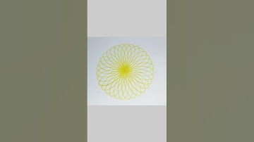 spirograph satisfying video art asmr #spirograph #satisfyingvideo #art #asmr #ytshorts #drawing #diy