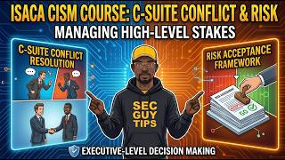 CISM Full Course 2026: Managing C-Suite Conflict & Risk Acceptance