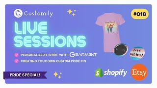 Customily Live Sessions 018 - Gearment Product + Custom Product using Templates (Customily 1.0)
