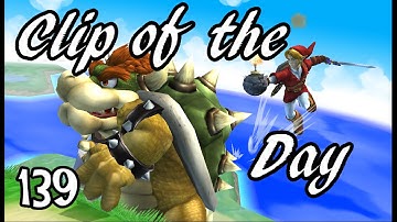 Clip of the Day 139 | Bowser tips pt 9: Link edgeguard examples.