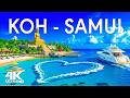 Koh Samui 4K Drone Footage | Island Chill House Mix 🌊 Beach Sunset &amp; Tropical Vibes