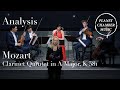 Capture de la vidéo Analysis Mozart: Clarinet Quintet In A Major / Sharon Kam / Schumann Quartett