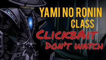 AQW putting Yami No Ronin in the title so people would watch it
