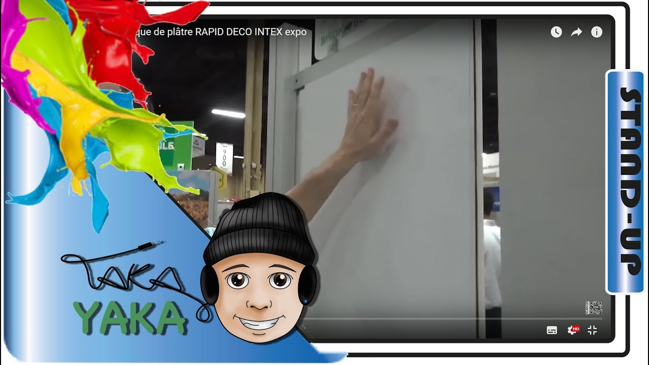 ▶️ Finition 5 sur plaque de plâtre RAPID DECO INTEX expo drywall anchors