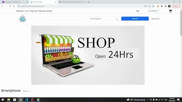 08.Program the home page including session management and latest products listing.