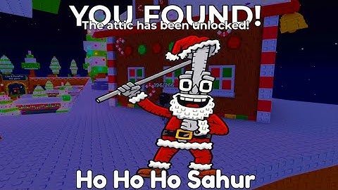 How To Get Ho Ho Ho Sahur In Find the Brainrot [296] Roblox