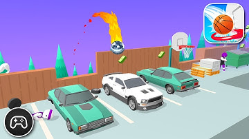 Bounce Dunk - Gameplay Walkthrough Part 76 - Basic Solution Levels 267-270 (iOS, Android)