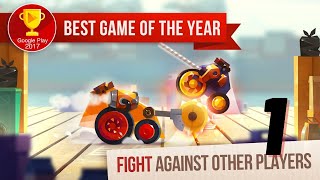 CATS: Crash Arena Turbo Stars - Gameplay Walkthrough Part 1 - Stages 1-2 (iOS, Android) screenshot 4