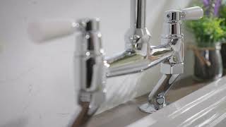 Traditional Bridge Mixertap In Chrome Screwfix