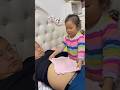 在爸爸肚子上拍拍拍 #父女 #父女日常 #父女组合