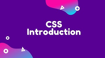 CSS Introduction, What is CSS - 01 - CSS Tutorial for Beginners
